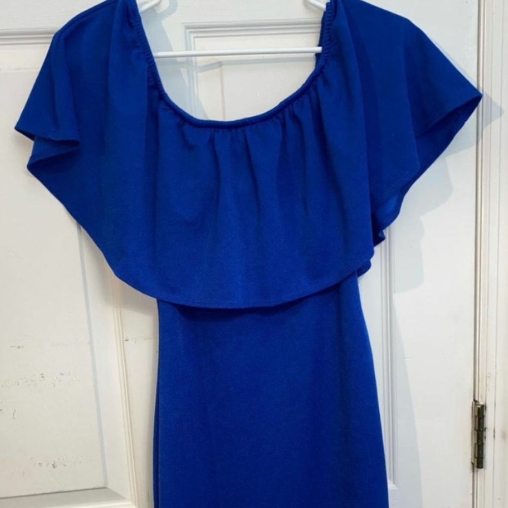 Lemondrop blue dress